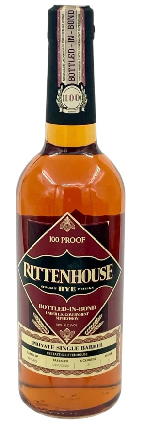 Rittenhouse X Blackwell's Ryetastic Rittenhouse Single Barrel 100 Proof Rye Whiskey | 700ML