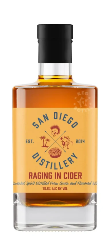 San Diego Distillery Raging in Cider Brandy | 375ML