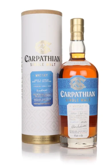 Carpathian Vradiano Cask Finish Greek & Cypriot Wine Cask Collection Single Malt Whisky | 700ML - Whiskey