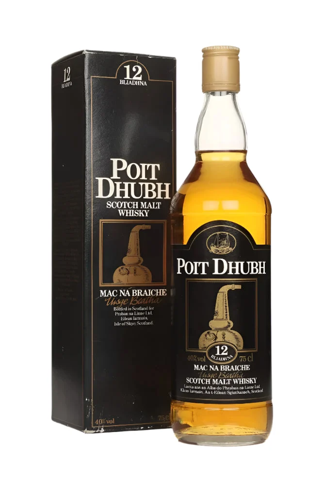 Poit Dhubh 12 Year Old - 1980s Scotch Whisky