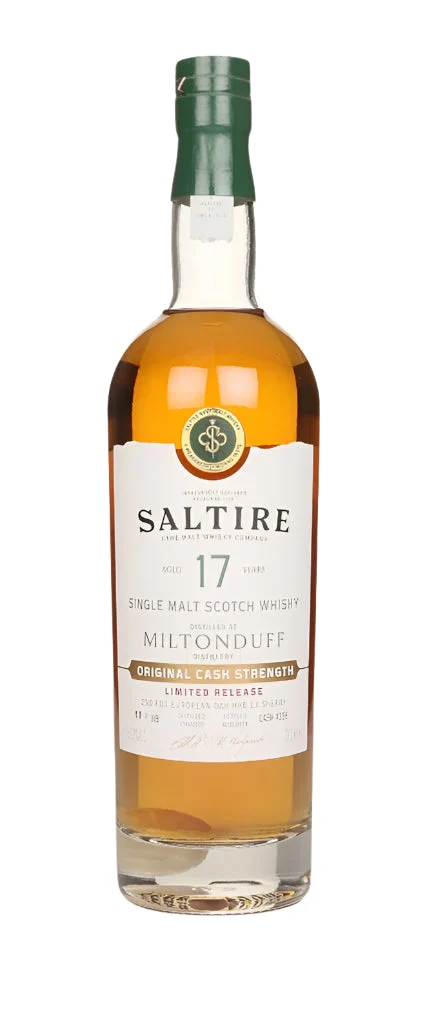 Miltonduff 17 Year Old 2007 Cask #338 - (Saltire Rare Malt) Single Malt Scotch Whisky | 700ML