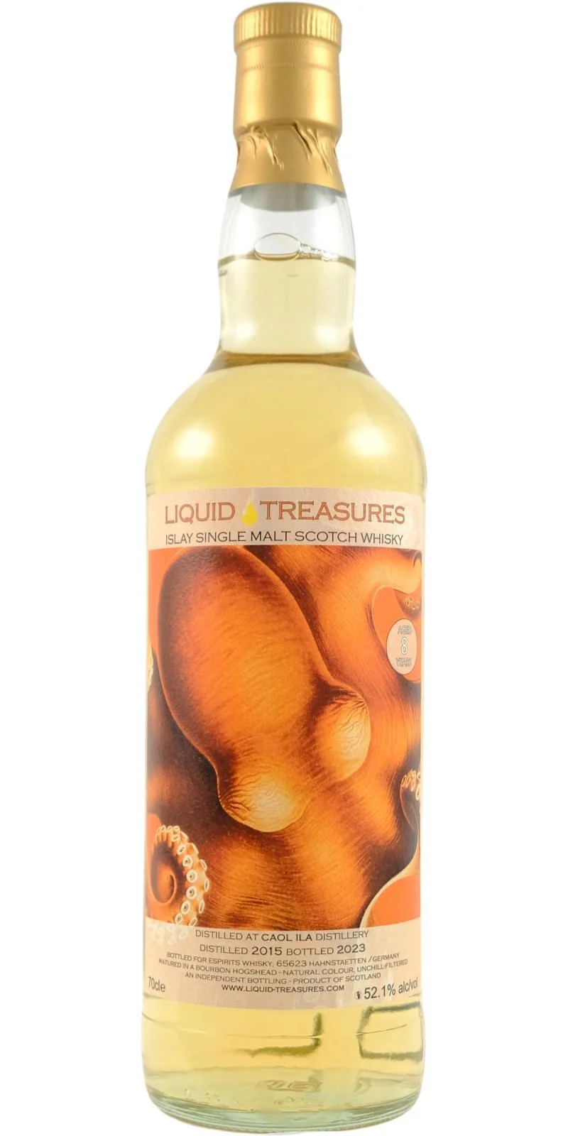 Liquid Treasures - Caol Ila 8 Year Old 2015 | 700ML