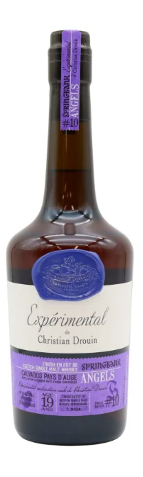 Drouin Experimental Batch #10 Springbank Angels Calvados 19 Year Old Single Malt Scotch Whisky | 700ML - Whiskey