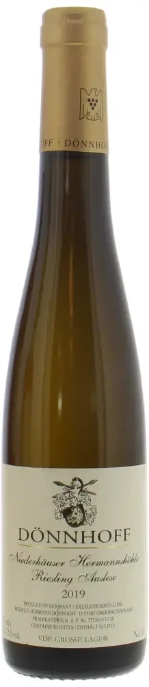 2019 | Donnhoff | Niederhauser Hermannshohle Riesling Auslese Goldkapsel (Half Bottle) - Wine