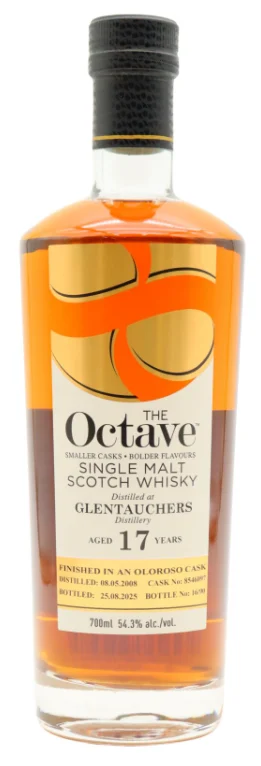 Glentauchers The Octave - Single Oloroso Cask #8546097 17 Year Old · 2008 Vintage Single Malt Scotch Whisky | 700ML