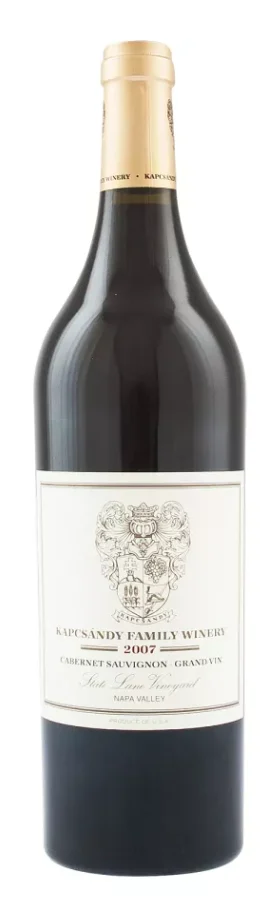 2007 | Kapcsándy Family Winery | State Lane Vineyard Grand-Vin Cabernet Sauvignon
