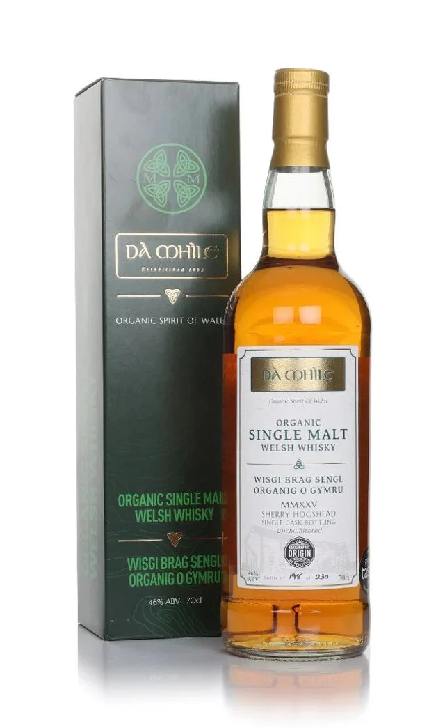 Da Mhile Organic Single Malt Sherry Cask Whisky | 700ML - Whiskey