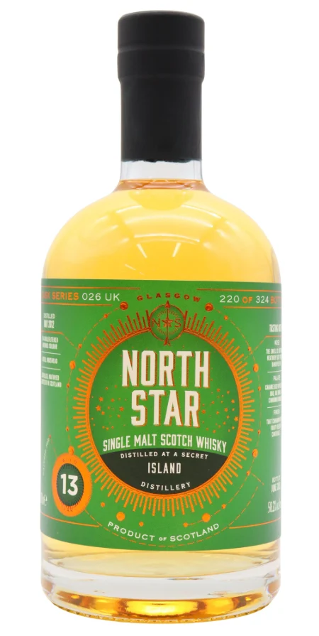 Undisclosed Orkney North Star Single Cask 13 Year Old · 2012 Vintage Single Malt Scotch Whisky | 700ML - Whiskey