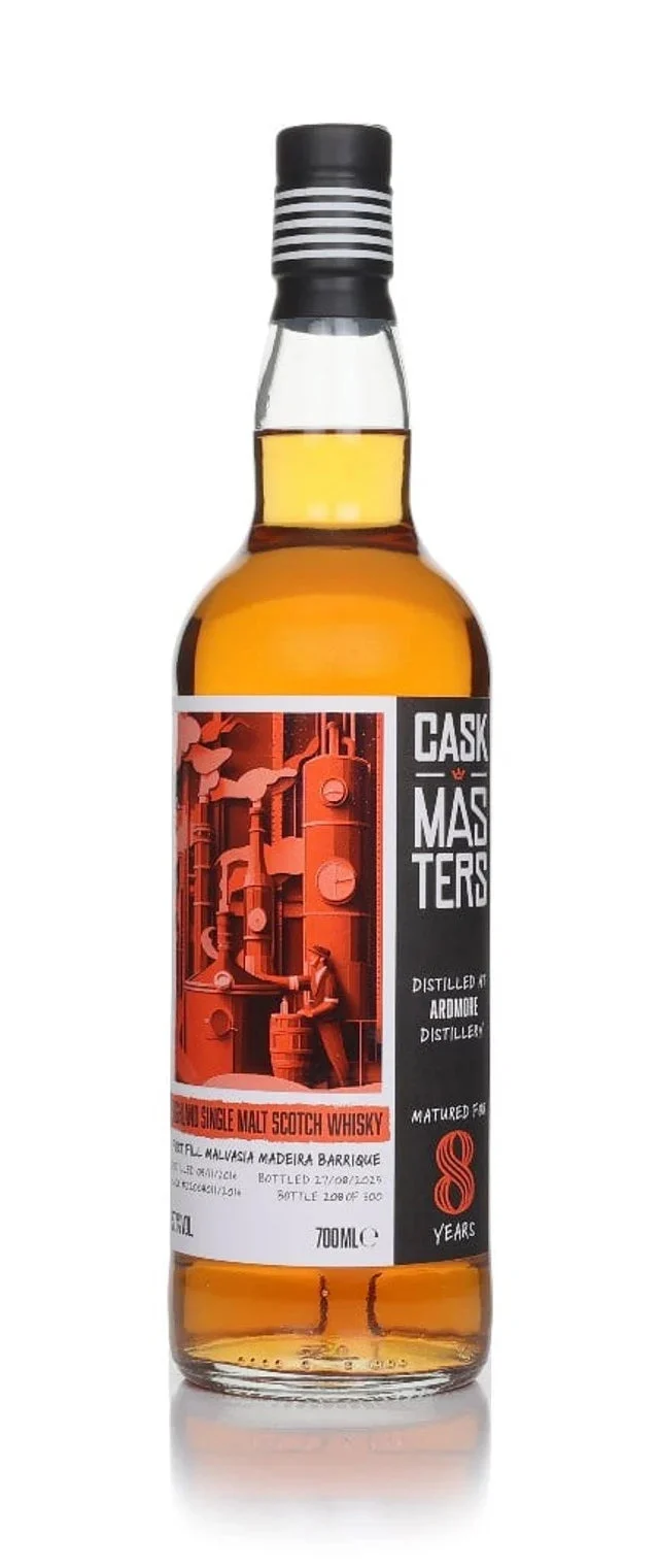 Ardmore 8 Year Old 2017 Cask #22008011 - Cask Masters (Brave New Spirits) Single Malt Scotch Whisky | 700ML