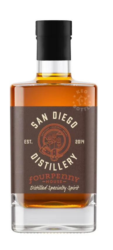 San Diego Distillery Fourpenny Experimental Whiskey | 375ML