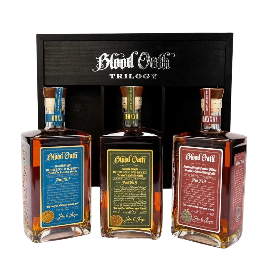 Blood Oath Trilogy Set | Pact No. 7-8-9 | Kentucky Straight Bourbon Whiskey