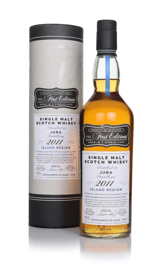 Jura 13 Year Old 2011 Cask #21866 - The First Editions (Hunter Laing) Single Malt Scotch Whisky | 700ML