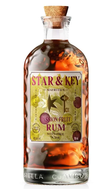 Star & Key Passion Fruit Rum | 700ML