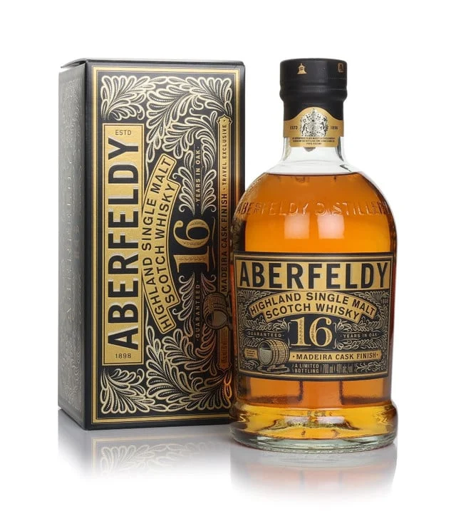 Aberfeldy 16 Year Old - Madeira Cask Finish Single Malt Scotch Whisky