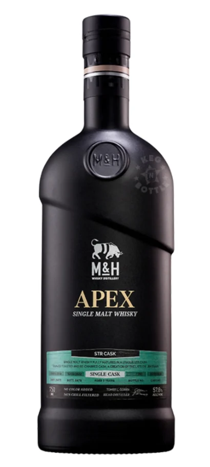 M&H 3 Year Old STR Cask 2018-0838 Apex Single Malt Whisky