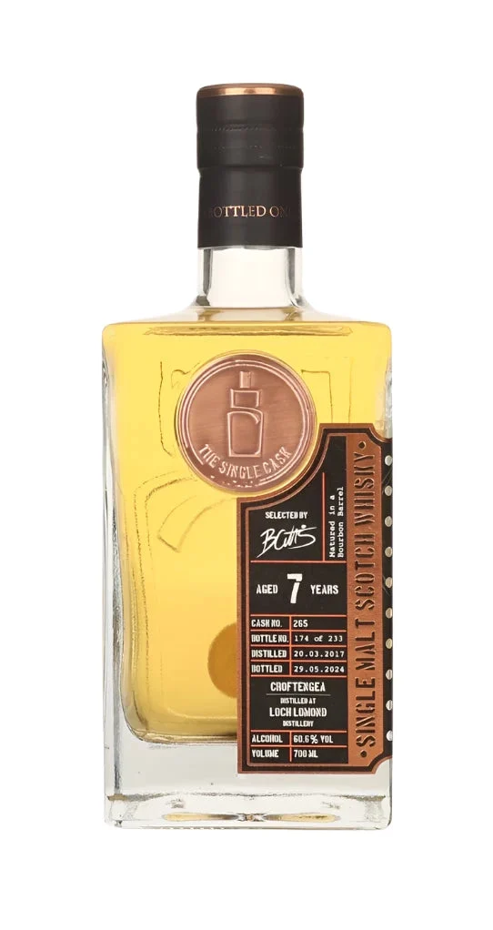 Croftengea 7 Year Old 2017 Cask #265 The Single Cask Single Malt Scotch Whisky | 700ML - Whiskey