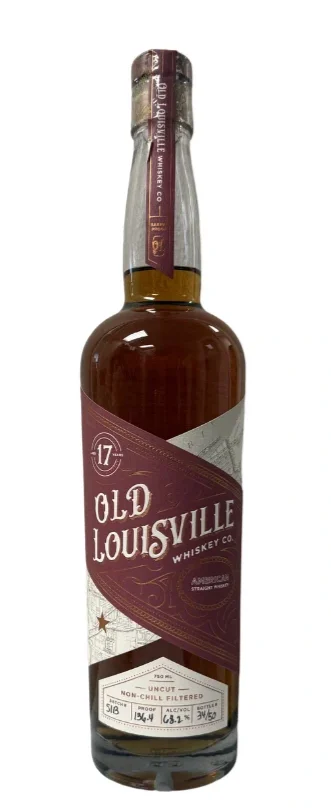Old Louisville 17 Year Old Single Barrel 136.4 Proof Bourbon Whiskey