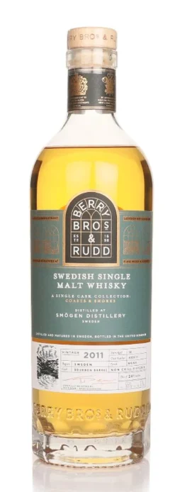 Smogen 12 Year Old 2011 Cask #402011 Coasts & Shores Berry Bros. & Rudd Single Malt Whisky | 700ML - Whiskey