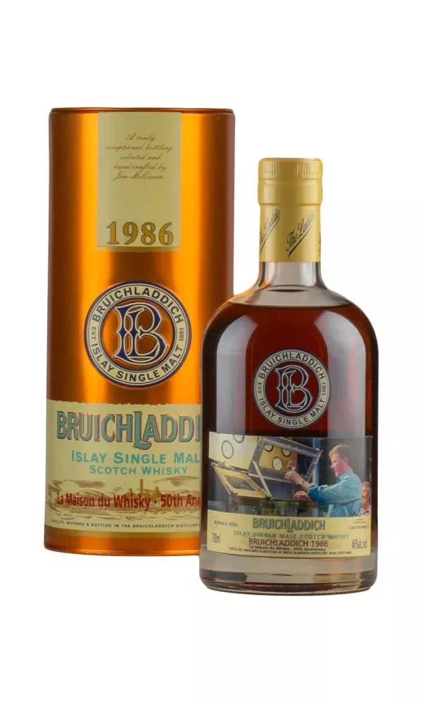Bruichladdich 19 Year Old Fresh Sherry Butt #2 1986 Single Malt Scotch Whisky | 700ML - Whiskey