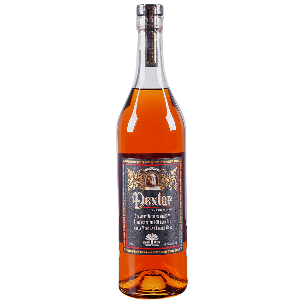 Dexter Three Wood Straight Bourbon Whiskey