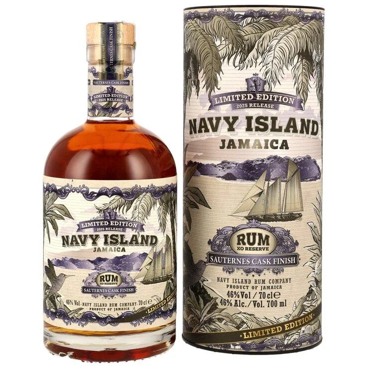 Navy Island | Sauternes Cask Finish | 2025 Limited Edition | 700ML - Rum