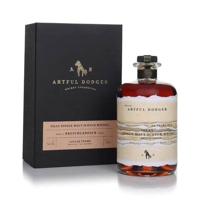 Bruichladdich 22 Year Old 2001 Cask #190200001 - The Artful Dodger Single Malt Scotch Whisky | 500ML