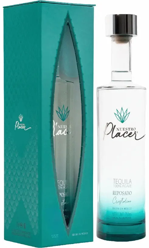 Nuestro Placer Reposado Cristalino Tequila