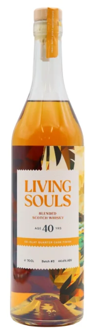 Living Souls Batch #3 Whisky 40 Year Old Blended Scotch Whisky | 700ML - Whiskey