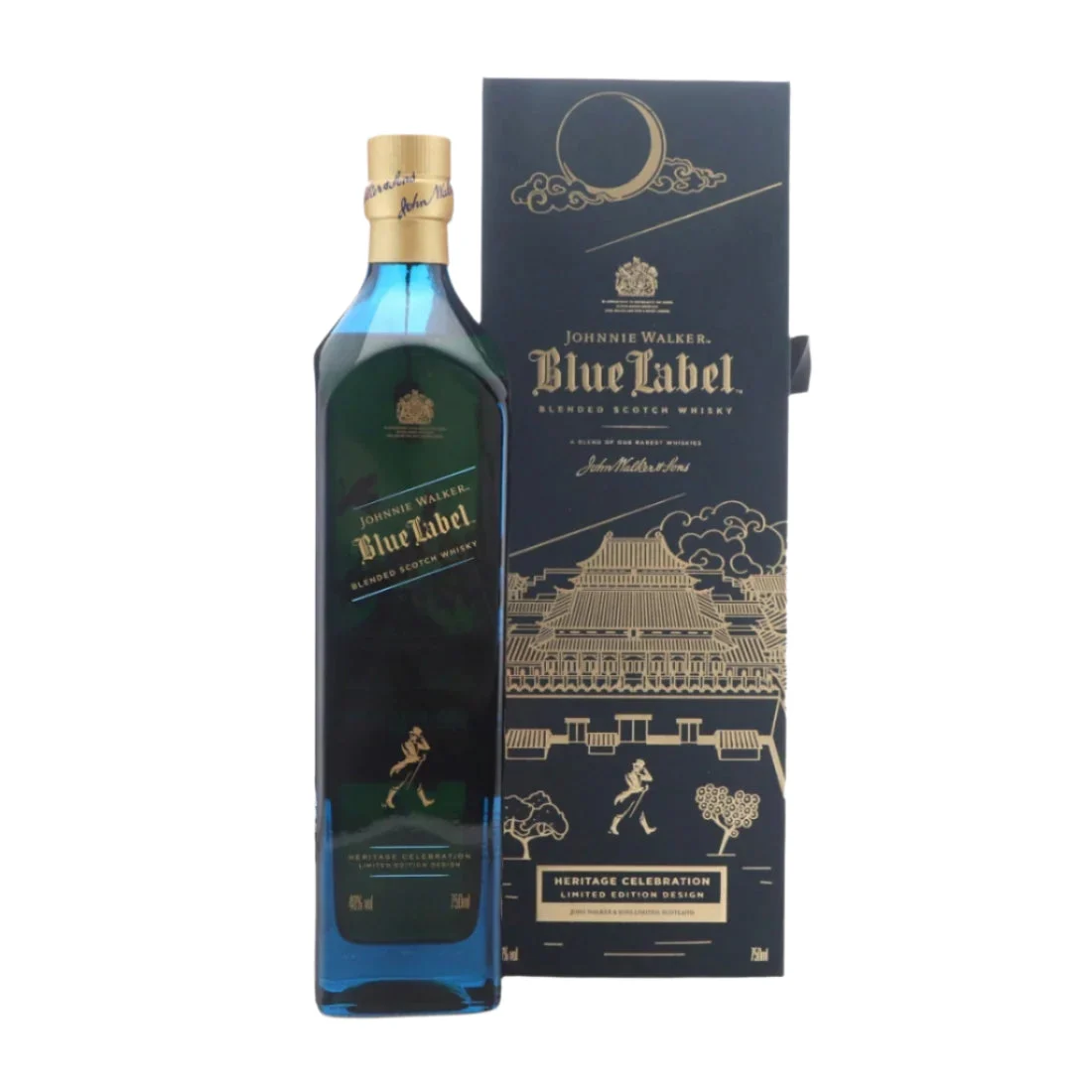Johnnie Walker Blue Label Heritage Celebration Limited Edition Design Blended Scotch Whisky - Whiskey