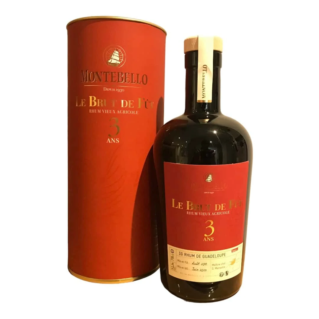Montebello Le Brut De Fut 3 Year Old Batch 1 | 700ML - Rum