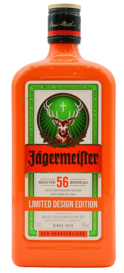 Jagermeister Pantone Culture Orange Edition Herbal Liqueur | 700ML