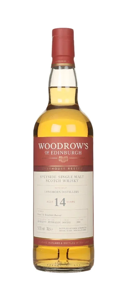 Longmorn 14 Year Old 2010 Cask #900015 Woodrow's Of Edinburgh Single Malt Scotch Whisky | 700ML - Whiskey