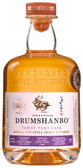 Drumshanbo | Tawny Port Cask | Single Pot Still Irish Whisky | 700ML - Whiskey