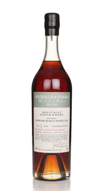 Ardnamurchan 5 Year Old 2019 Cask #2080 Nickolls & Perks Single Malt Scotch Whisky | 700ML - Whiskey