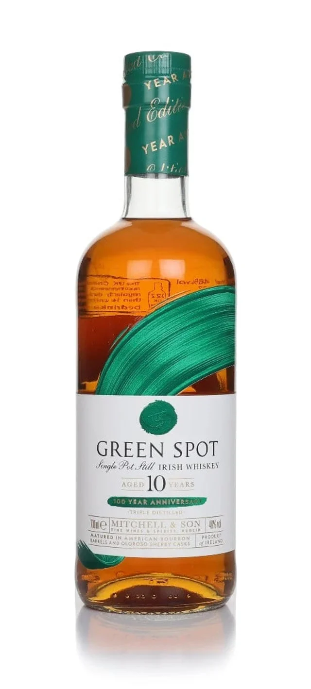 Green Spot 10 Year Old 100 Year Anniversary Limited Edition Irish Whisky - Whiskey