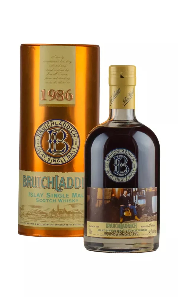 Bruichladdich 19 Year Old Fresh Sherry Butt 1986 Single Malt Scotch Whisky | 700ML - Whiskey