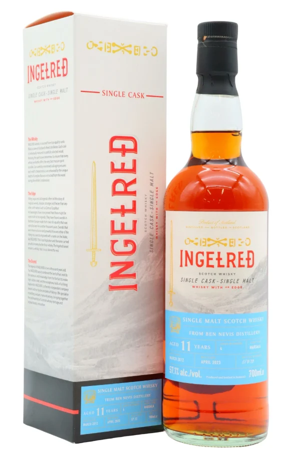 Ben Nevis Ingelred Single Cask #4 11 Year Old 2012 Vintage Single Malt Scotch Whisky | 700ML - Whiskey