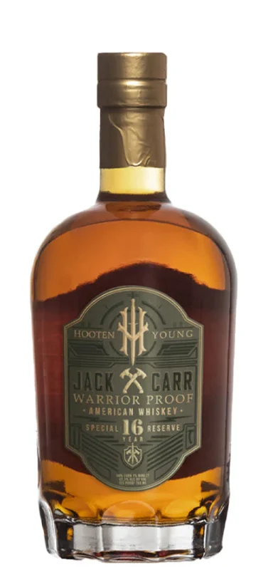 Hooten Young Jack Carr Warrior Proof Special Reserve 16 Year Old American Whiskey
