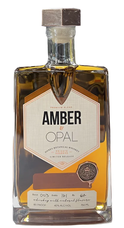 Amber & Opal Honey Botanical Whiskey