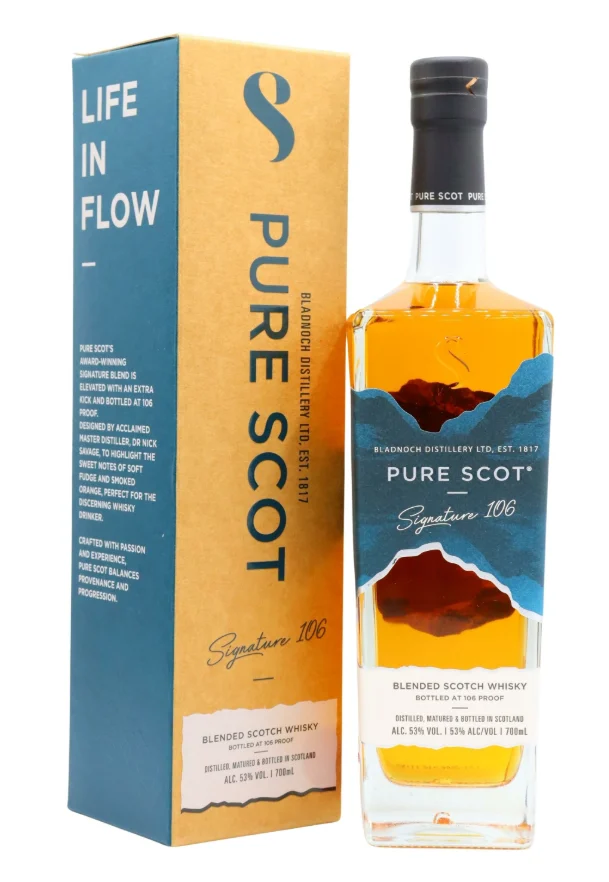 Bladnoch Pure Scot Signature 106 Blended Scotch Whisky | 700ML - Whiskey