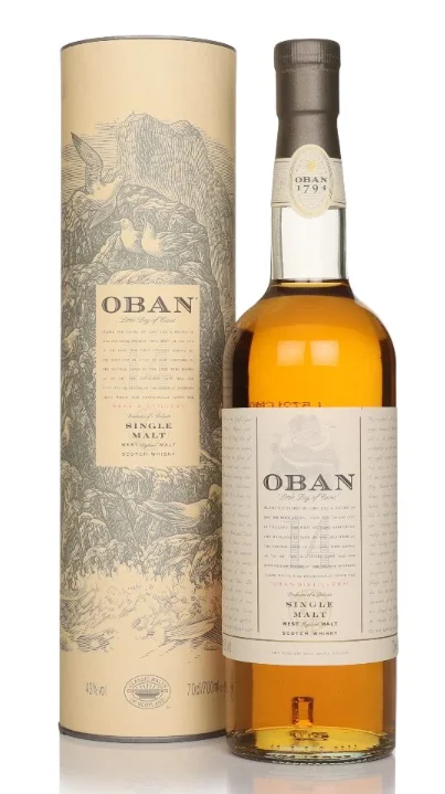 Oban 14 Year Old 1990 Single Malt Scotch Whisky | 700ML - Whiskey