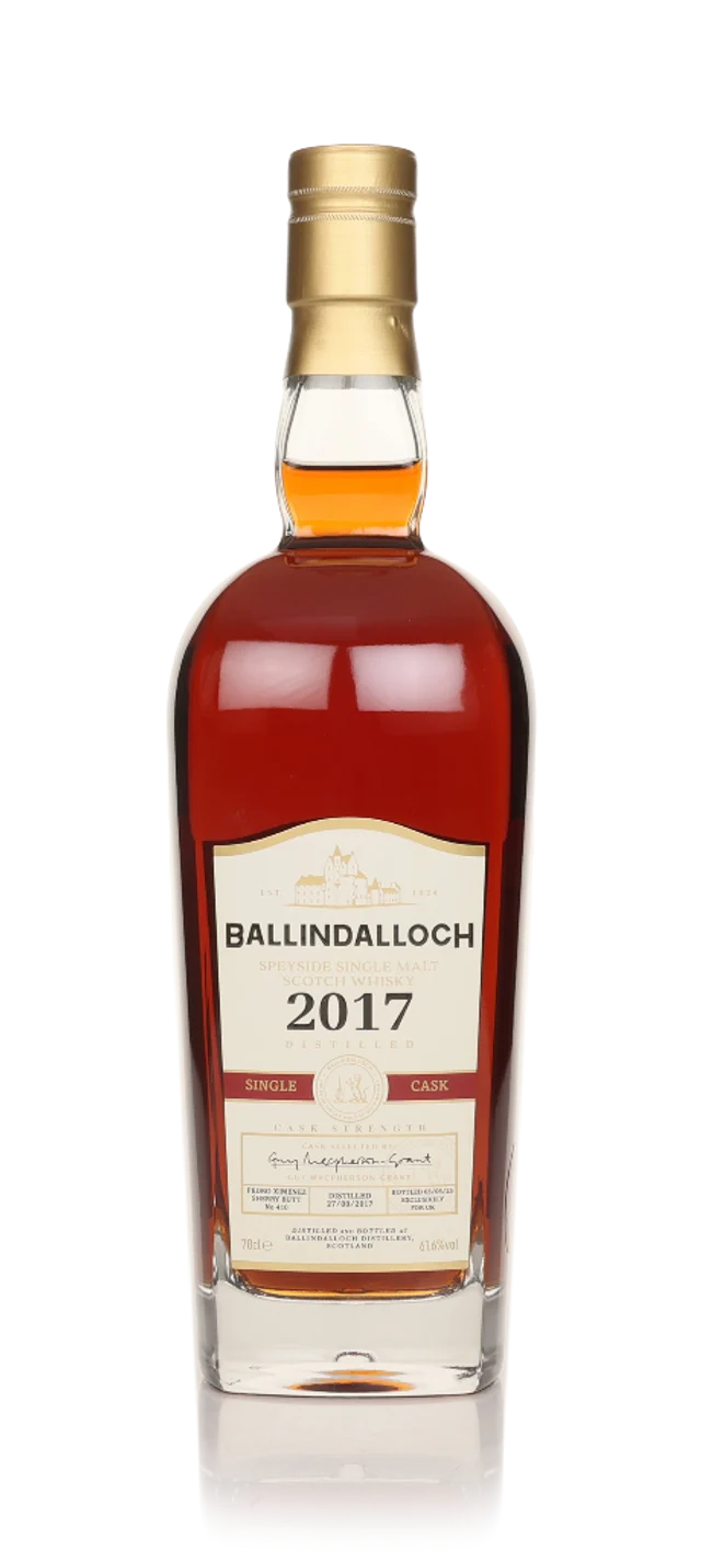 Ballindalloch 2017 Pedro Ximenez Single Cask Single Malt Scotch Whisky | 700ML - Whiskey