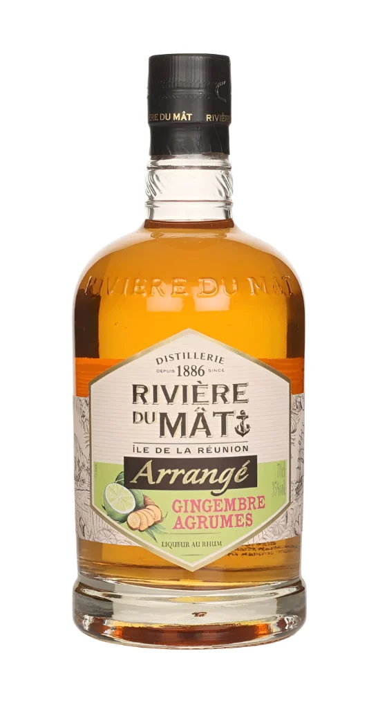 Rivière du Mât Rhum Arrangé Gingembre Agrumes (Ginger) | 700ML - Liqueur