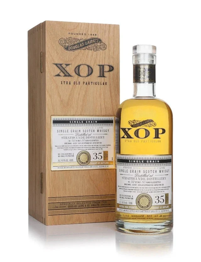 Strathclyde 35 Year Old 1987 Cask #17297 - Xtra Old Particular (Douglas Laing) Single Grain Scotch Whisky | 700ML