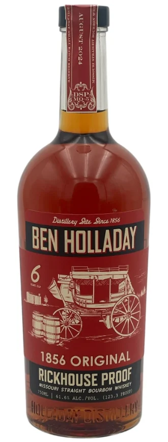 Ben Holladay Rickhouse Proof 6 Year Old Missouri Straight Bourbon Whiskey