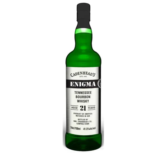 Cadenheads Limited Enigma Edition Matured In Oak Tennessee 21 Year Old Straight Bourbon Whiskey | 700ML