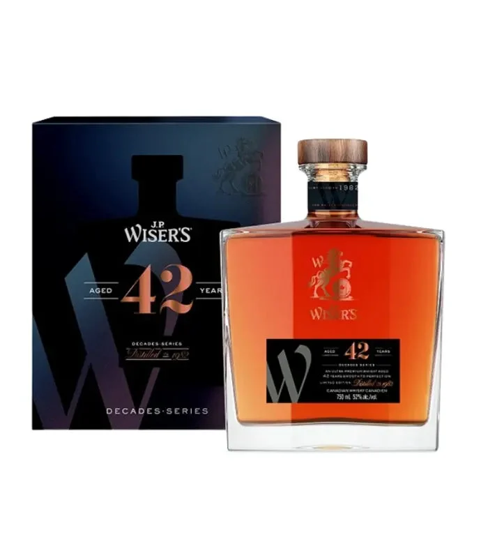 J.P. Wiser's 42 Year Old Canadian Whisky - Whiskey