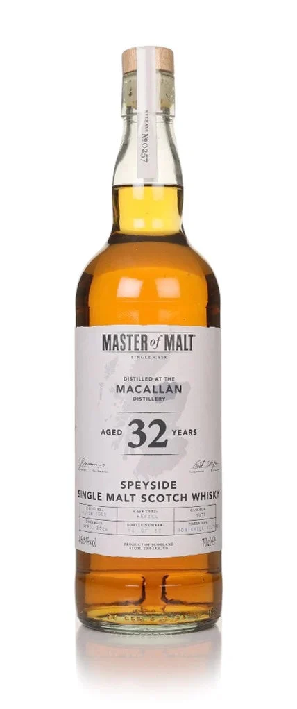 Macallan 32 Year Old 1992 Single Cask Single Malt Scotch Whisky | 700ML - Whiskey