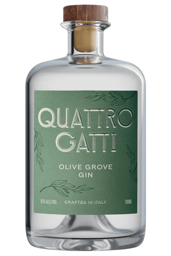 Quattro Gatti Olive Grove Gin | 700ML
