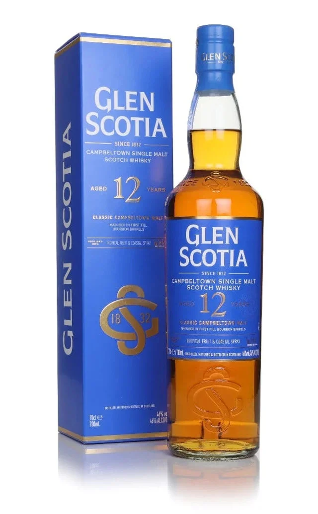 Glen Scotia 12 Year Old Single Malt Scotch Whisky - Whiskey